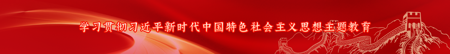 學習貫徹習近平新時代中國特色社會主義思想主題教育